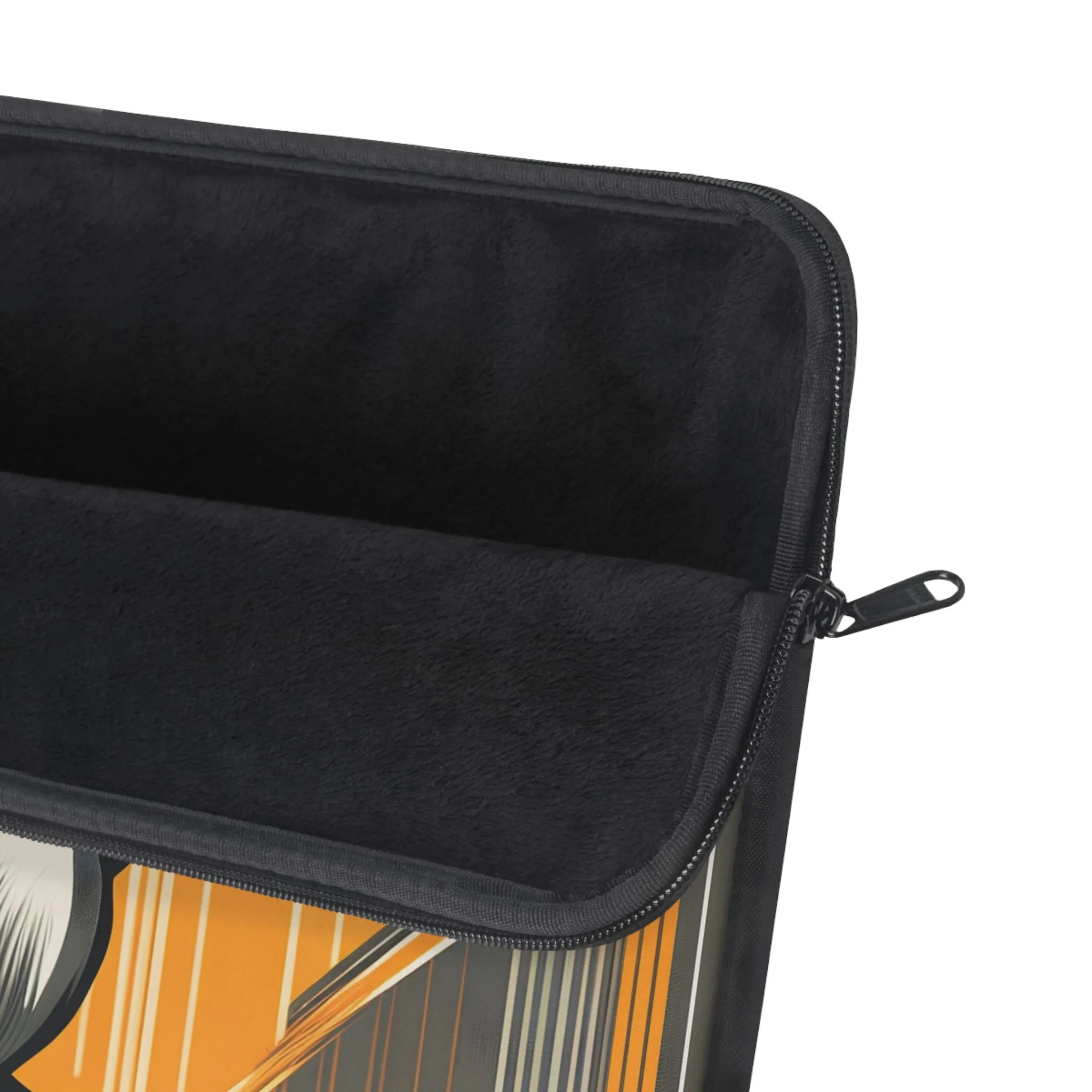 Art Deco Squirrel, Laptop Carrying Case, Top Loading Sleeve for School or Work