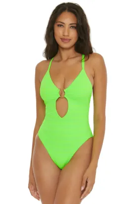 Becca By Rebecca Virtue Coast One Piece - Lime Juice