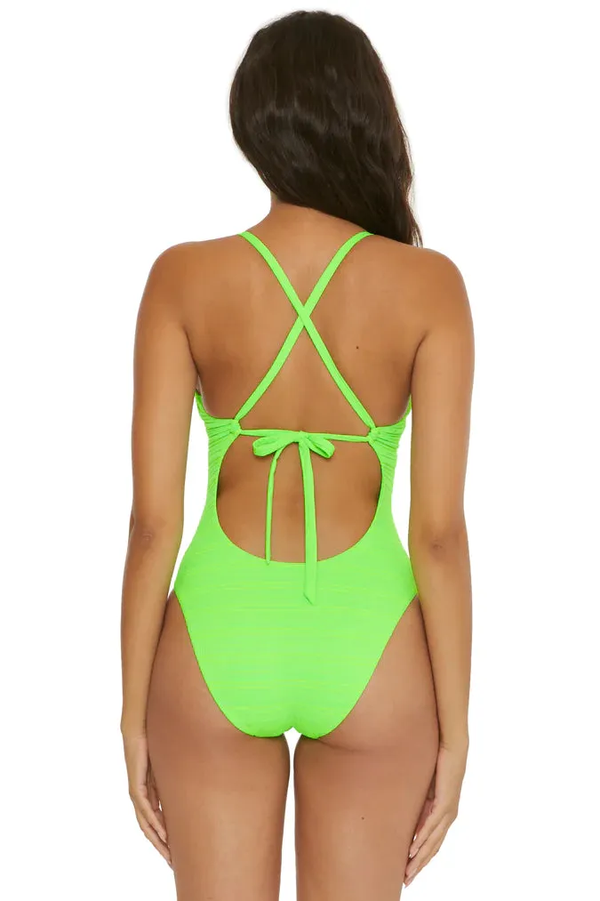Becca By Rebecca Virtue Coast One Piece - Lime Juice