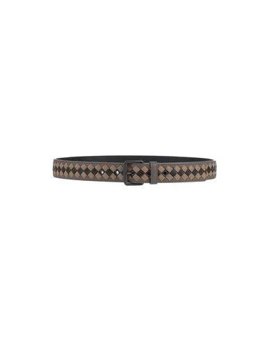 Bottega Veneta Man Belt Khaki 36 inches