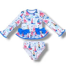 bows and boats swimsuit