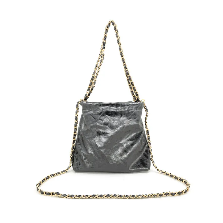 Channel Chain Pouch Bag