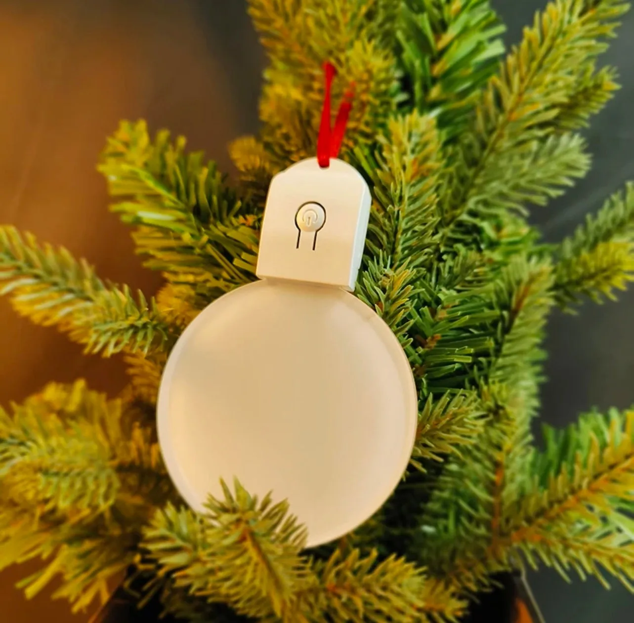Christmas Light Up Ornaments Sublimation Blanks