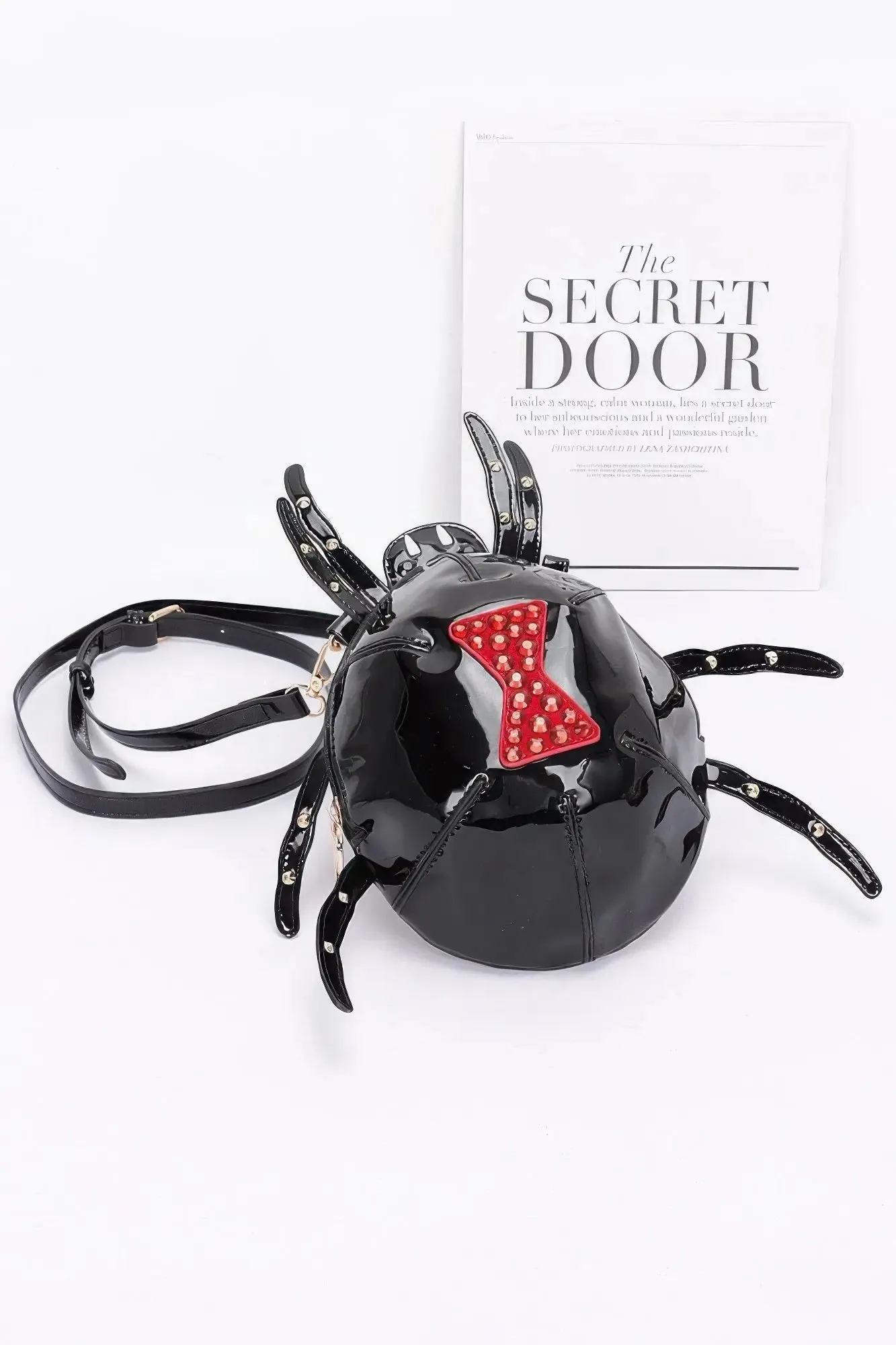 Enamel Spider Novelty Bag