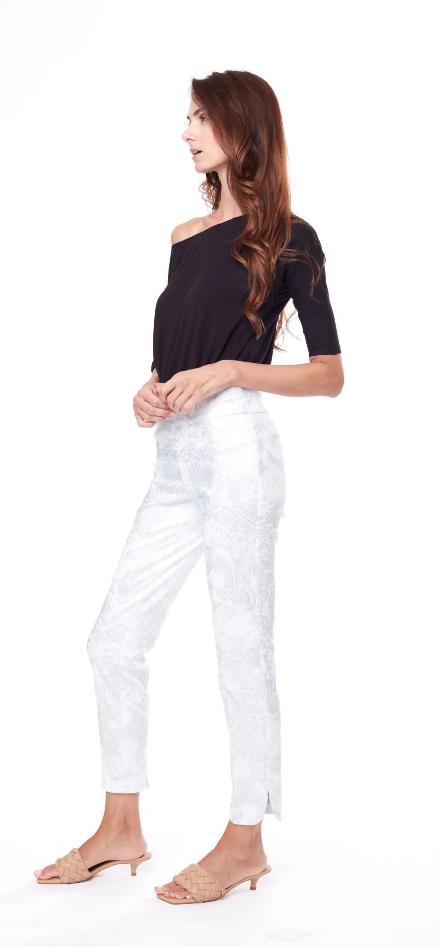 Glisten Print Petal Print Pant