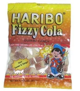 Haribo Gummi Fizzy Cola Bags