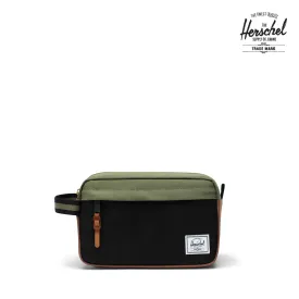 Herschel Chapter Travel Kit - 5L - Bk/Forlfclvr/Sddlbrn