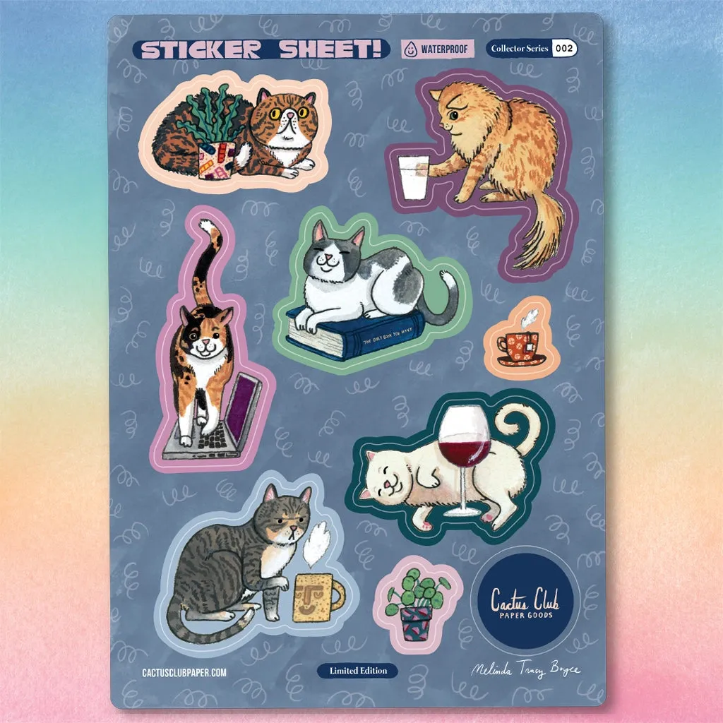 Housecats Sticker Sheet