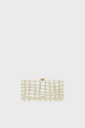 Ivory Rina Clutch