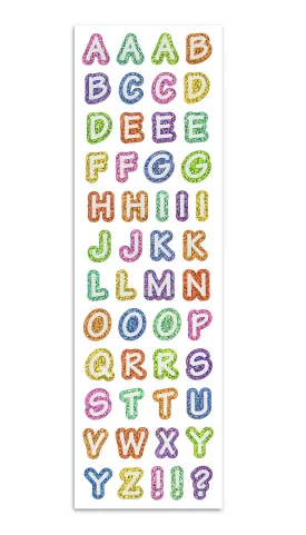 Limited Edition Outlined Alphabet