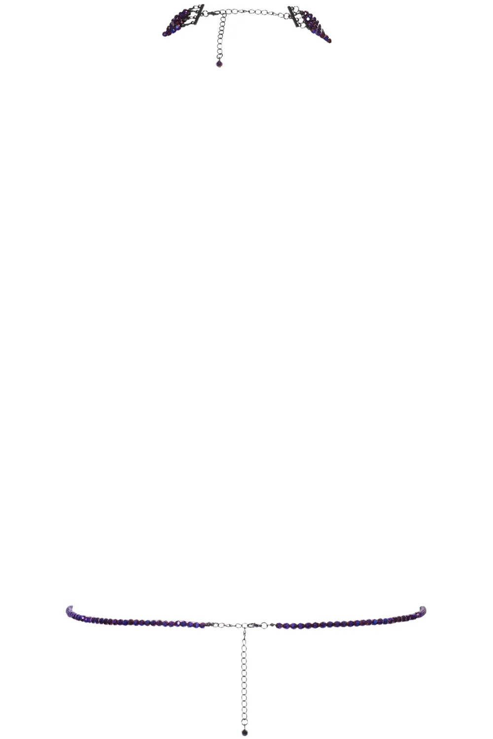 LIMITED EDITION:  Ton Cou Pearl Harness in Purple
