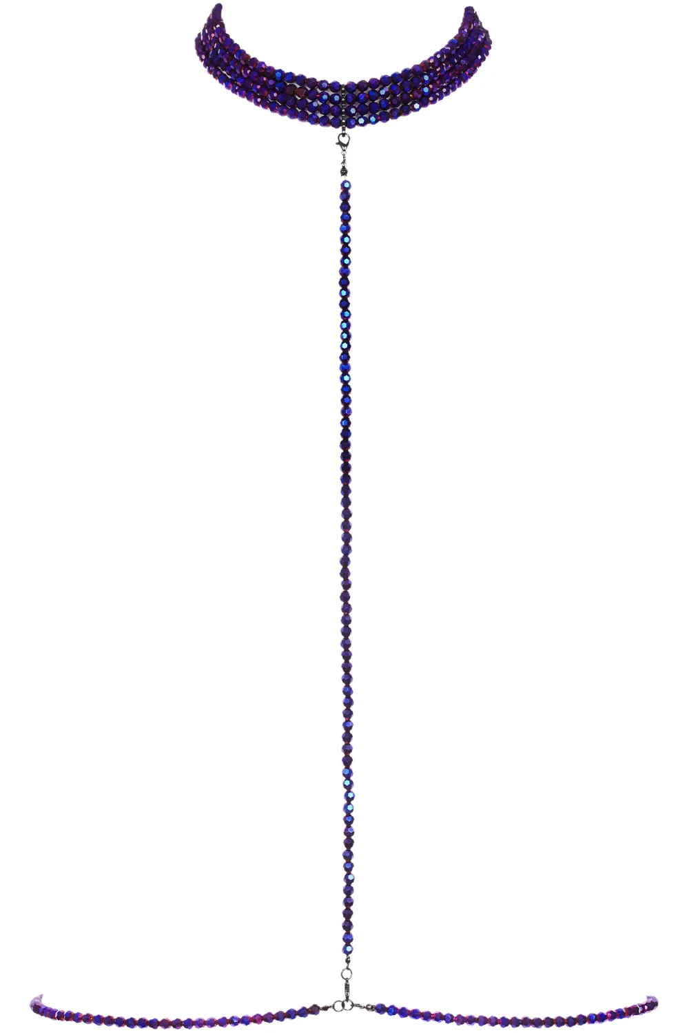LIMITED EDITION:  Ton Cou Pearl Harness in Purple