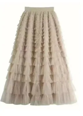 Modestique london | Elegant Layered Skirt