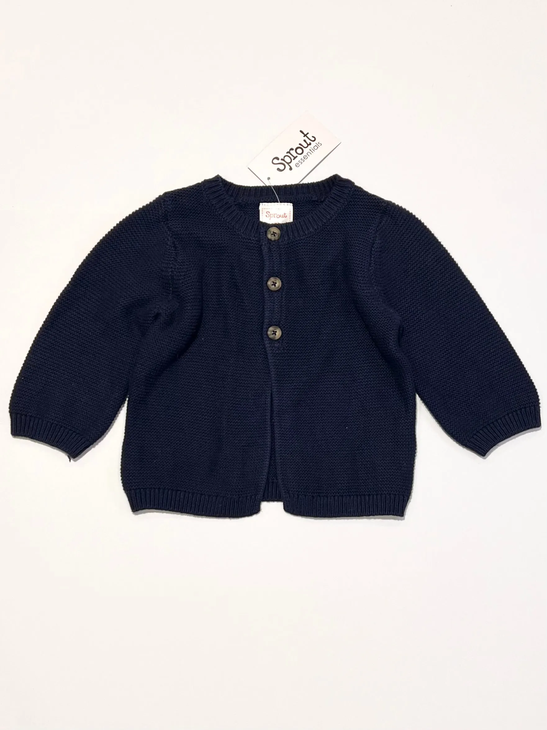 Navy cardigan brand new - Size 00