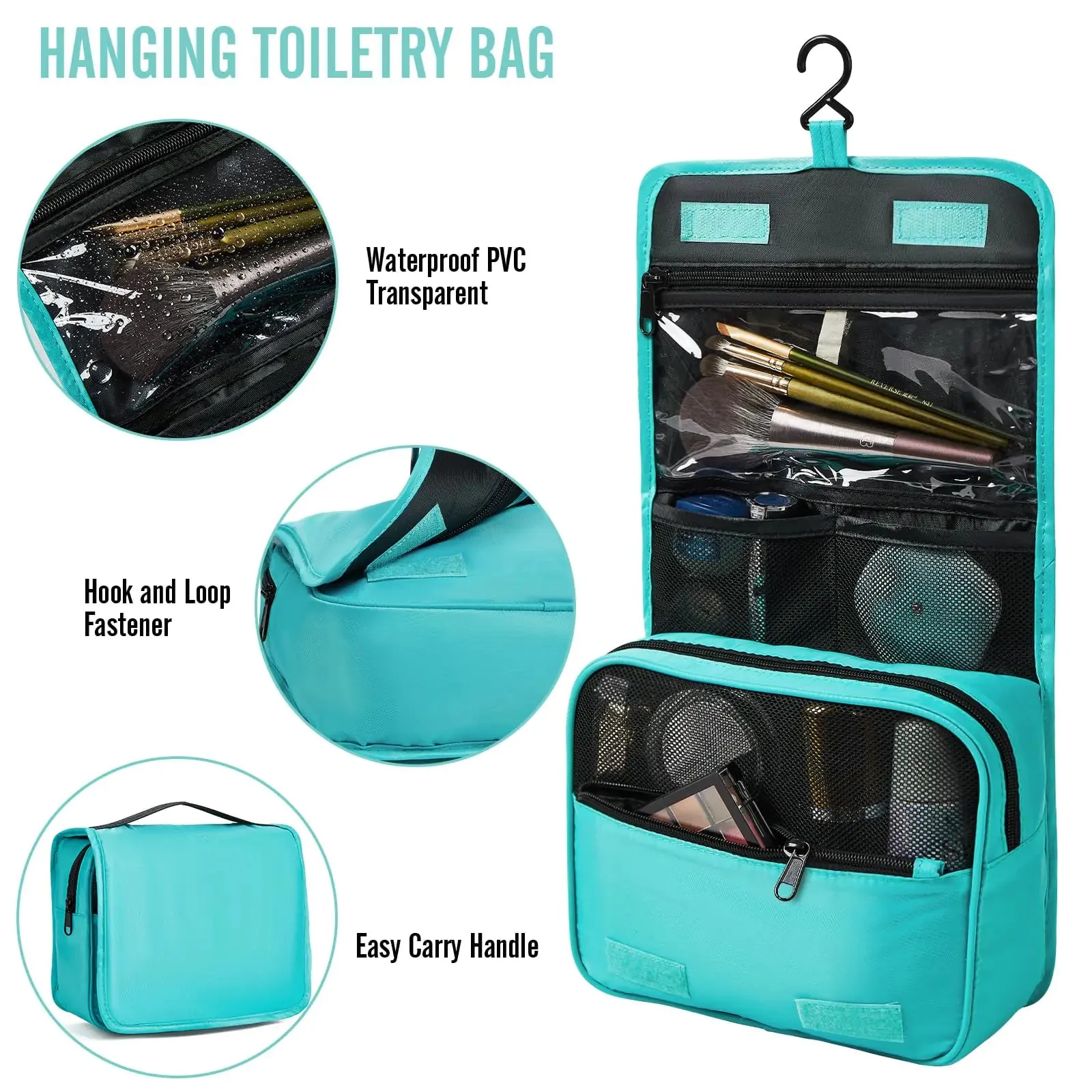 Veken 8 Set Packing Cubes for Suitcases-Travel Bag Organizers for Carry on Luggage