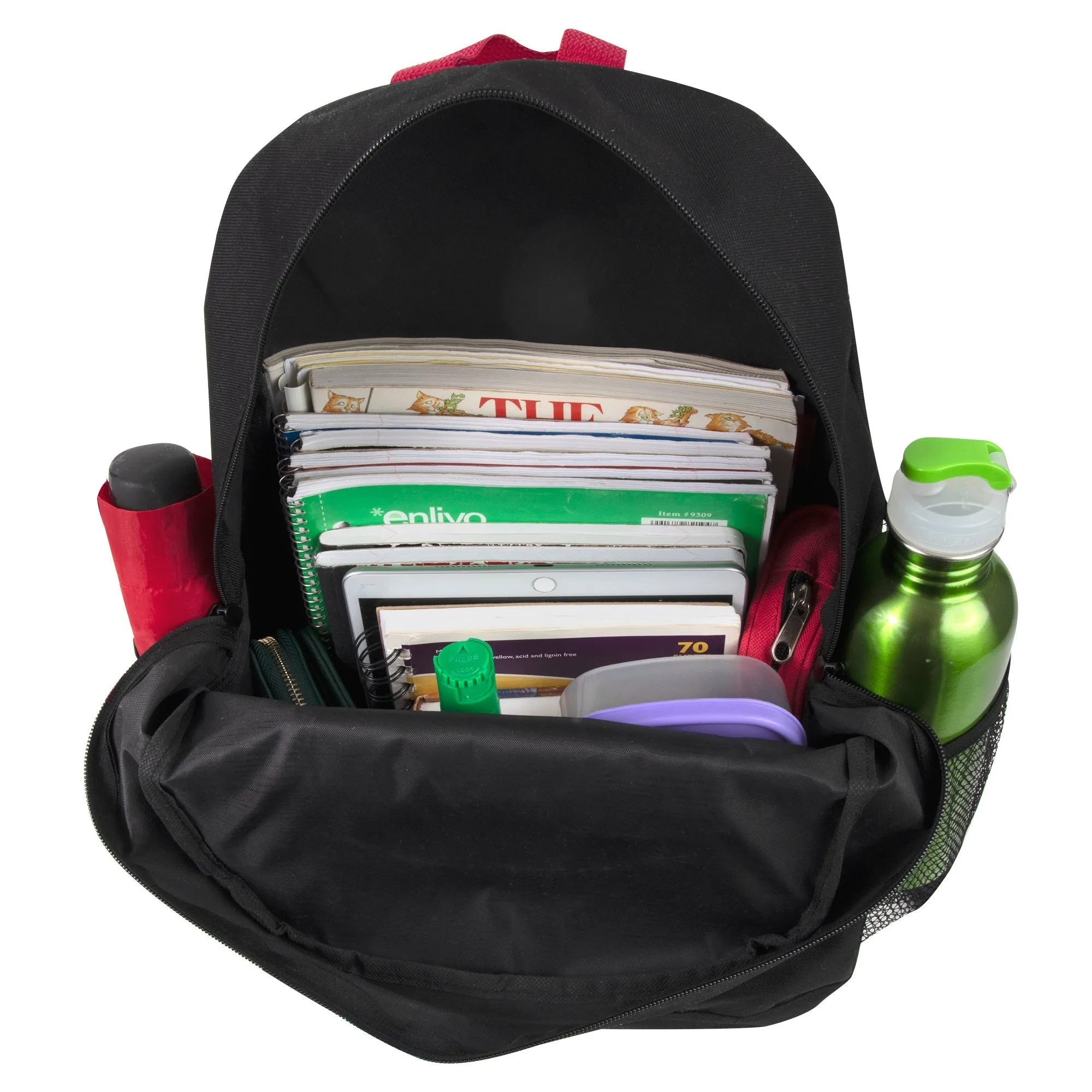 Wholesale 18 Inch Multi Pocket Bungee Backpack