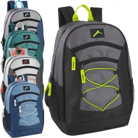 Wholesale 18 Inch Multi Pocket Bungee Backpack